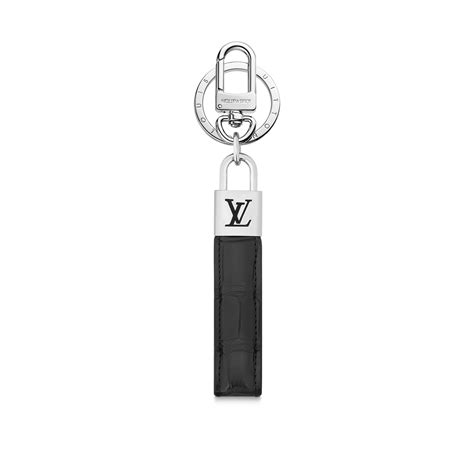 lv shape dragonne bag charm and key holder|LV Padlock Dragonne Key Holder and Bag Charm .